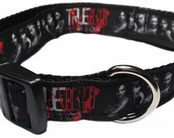 True Blood Vampire Personalized Dog Collar