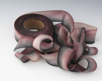 Silk Ribbon, bias-cut 1 inch wide