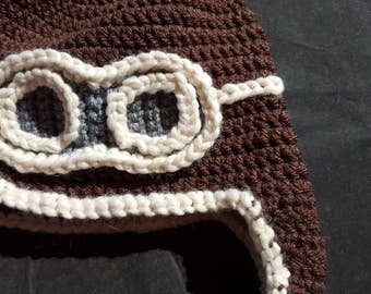 Aviator Crochet Hat Pattern