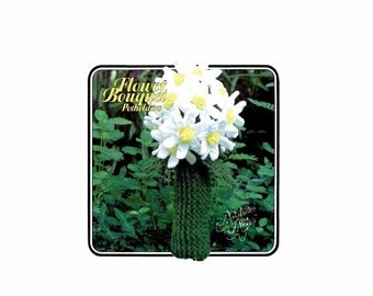 SALE Crochet Flower Bouquet Potholders Fresh-As-A-Daisy Crochet Pattern Annie's Attic