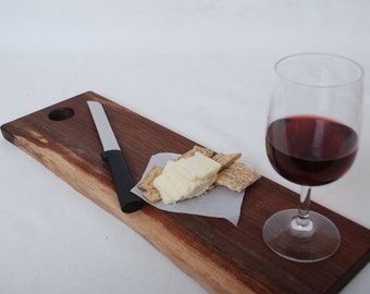 Black Walnut Cutting or Bread Board Includes Choice of Knife