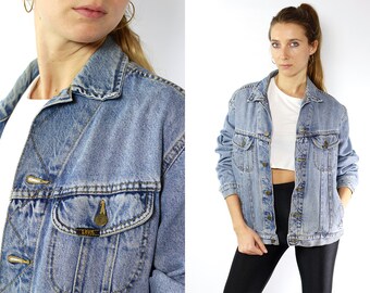 Lee Jean Jacket Lee Denim Jacket Lee Jacket Vintage Denim Jacket Vintage Jean Jacket Blue Denim Jacket Blue Jean Jacket 80s Jean Jacket