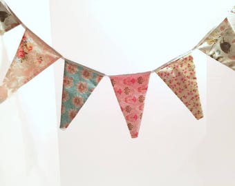 Tea time garland/banner/flag