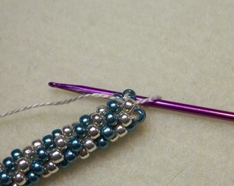 TUTORIAL: Beaded Crochet Rope