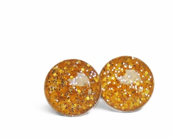 POP Earrings / Sundial / Color POP / Handmade Jewelry / Resin Jewelry