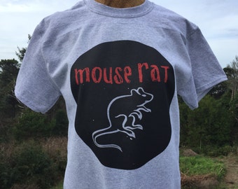 ON SALE - Mouse Rat Band Tshirt from Parks and Recreation - Adult sizes - fun Tv Chris Pratt Andy Dwyer Leslie Knopp knope -436