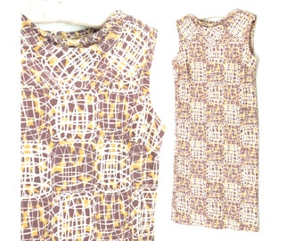 60s sheath dress * vintage 1960s dress * atomic wiggle dress * m / l