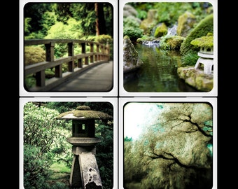 Zen Set - Ceramic Coasters