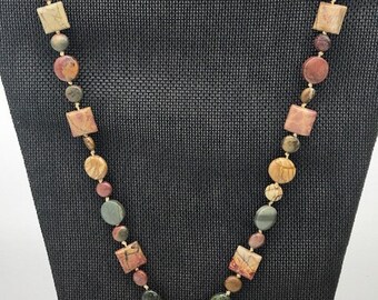 Red Creek jasper necklace