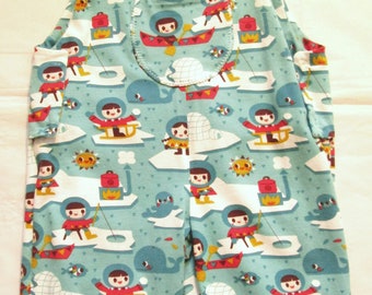 Organic cotton overalls, 12 months