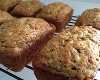 Banana Nut, Blueberry Zucchini, Apple, Raspberry white chocolate breads, 3 Loaves Homemade, Delicious 3 Loaves your choice FREE SHIPPING