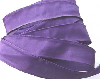 X 2 m - PURPLE - No. 1135 satin ribbon