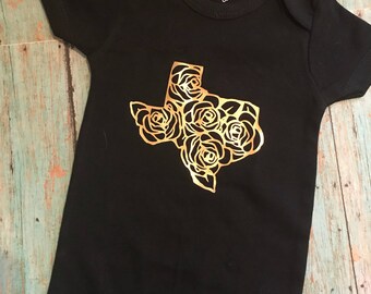 Yellow Rose of Texas Onesie