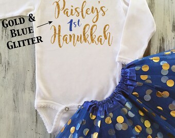 Hanukkah onesie baby