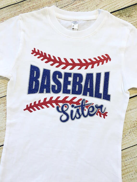 cute baseball sister shirts