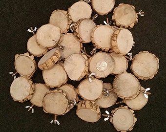 2.5" to 2.75" diameter All Natural Nubby Wood Round Platform Bird Perch