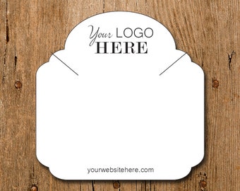 Download 14 SIZES Custom Necklace Cards with Your Logo Jewelry