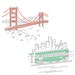 San Francisco PDF Embroidery Pattern Pack 1