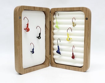 Fly Fishing Box,Fishing Lure,Trout Fly Box,Fathers Day Gift,Groomsman GIft,Personalized Fishing Lure Box,Personalized Fly Box,Fly Fishing