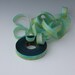 Hand dyed silk bias-cut ribbon BG