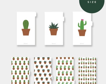 Planner Dividers Printable, Tabs, Inserts, Personal, Tabbed, Filofax dividers, Kikki K, medium, index divider, accessories, tabs, pdf,