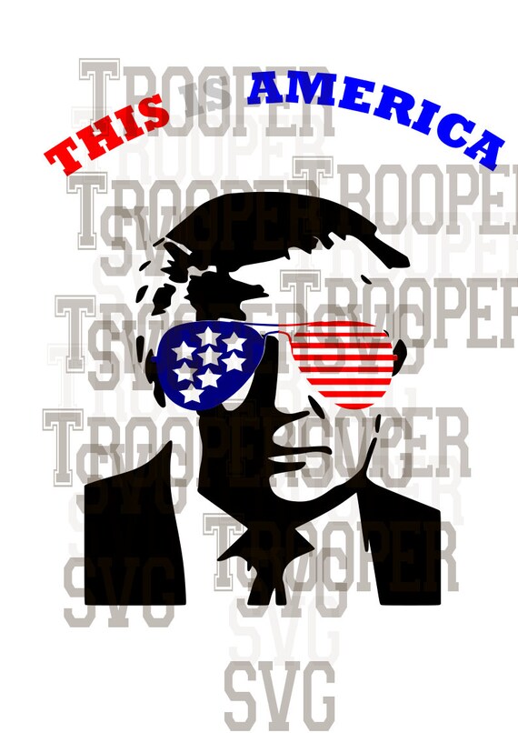 Download Donald Trump svg MericaGlasses Patriotic svg American
