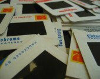 Vintage slides , 35mm images-- 50 misc. scenes