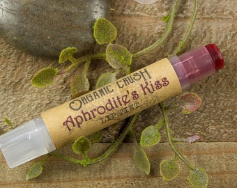 APHRODITE'S KISS Lip Tint | Organic Lip Tint | Natural Lip Tint | Sensual Lip Balm | Natural Lip Gloss | Organic Lip Stain