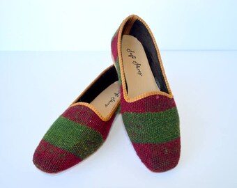 Women kilim shoes - 38 euro size