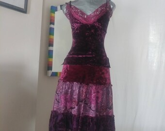 Romantic Gypsy Upcycled dress