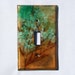 Enameled Single Switchplate / Trees