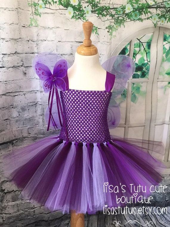 Purple butterfly tutu butterfly tutu butterfly dress