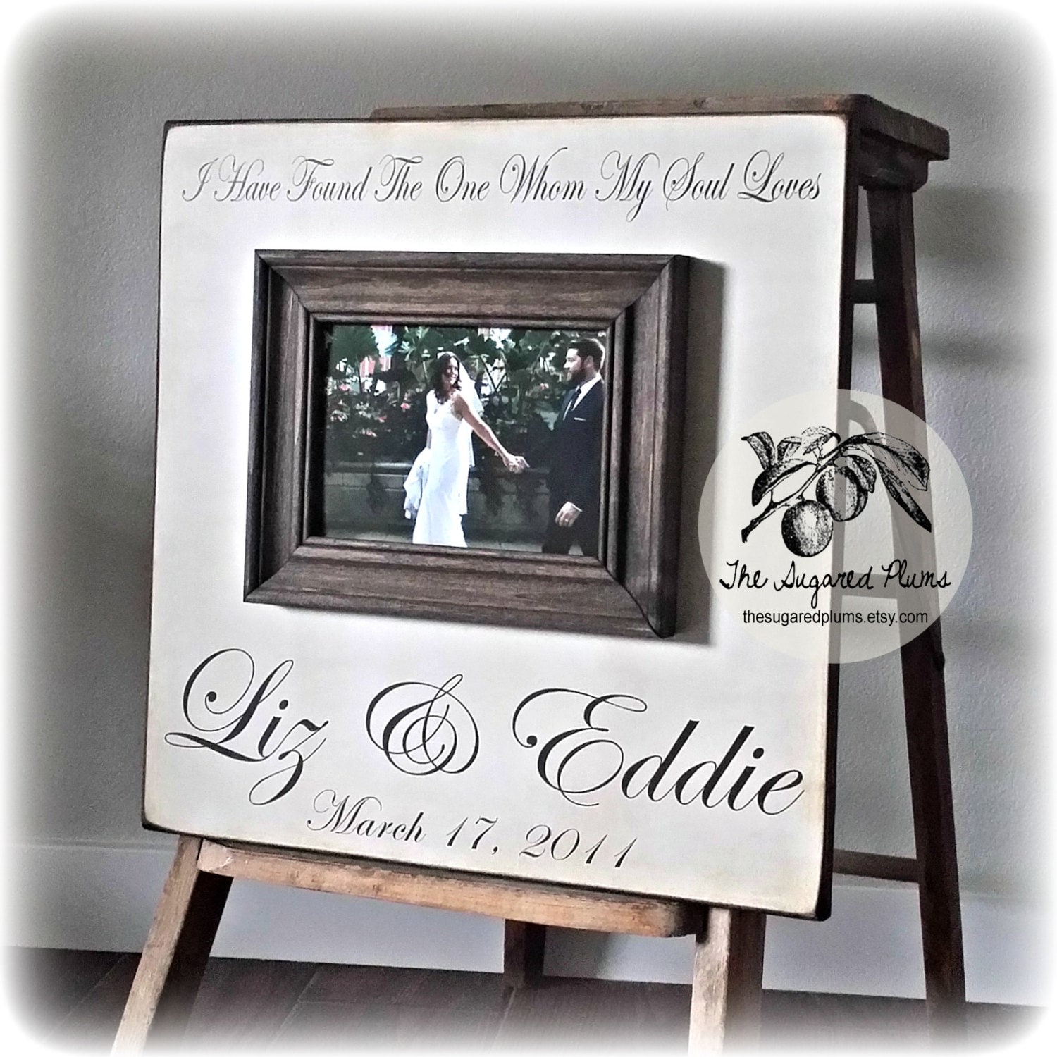 Download Custom Wedding Frame Personalized Picture Frame 16x16 I HAVE