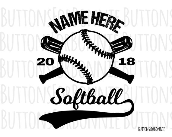 Download Softball Svg, softball vector, softball emblem, softball team, softball, stitching, cutting file ...