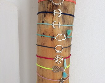 Bracelet with 925 sterling silver charm