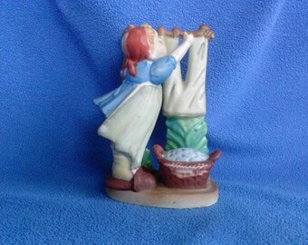 Wash Day, Lipper and Mann, Hummel Like Japan Figurine