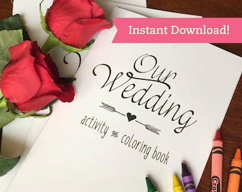 LGBTQ Wedding Coloring Book Printable Download