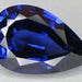 7.50 CT Loose Lab Blue Sapphire Pear Cut 15 x 10 mm Lab Created Lab Corundum Loose Lab Sapphire Loose Gemstone