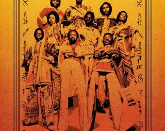 Earth, Wind And Fire Concert poster