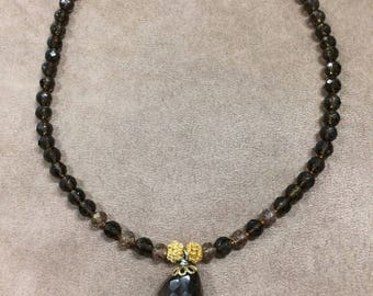 Smoky Quartz necklace