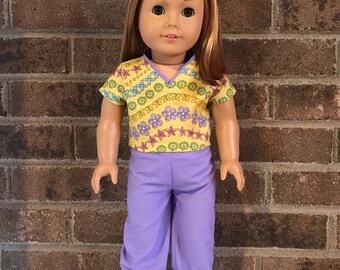 18" Doll Scrubs (fits American Girl Dolls)