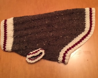 Sock Monkey Dog Sweater (M)
