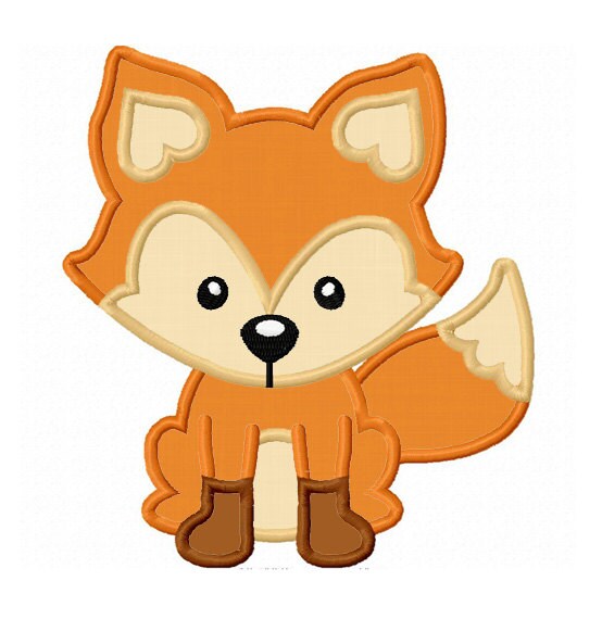 fox applique machine embroidery design no 0042 fox applique machine embroidery design no 0042