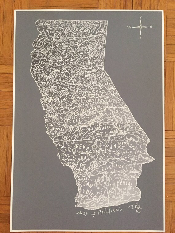 Map of California