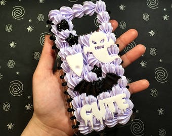 Creepy Cute Decoden Phone Case for Galaxy S7 | Pastel Goth Decoden Case