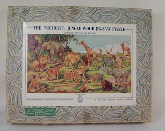 Victory Jungle Wood Jig-Saw Puzzle W126