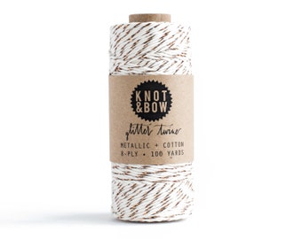 The Original Copper Glitter Twine / 100 Yards