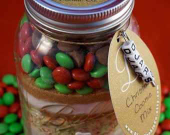 Christmas Cookie Mix - Mason Jar Cookie Mix