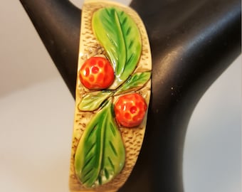 FREE SHIPPING Vintage Celluloid Bangle