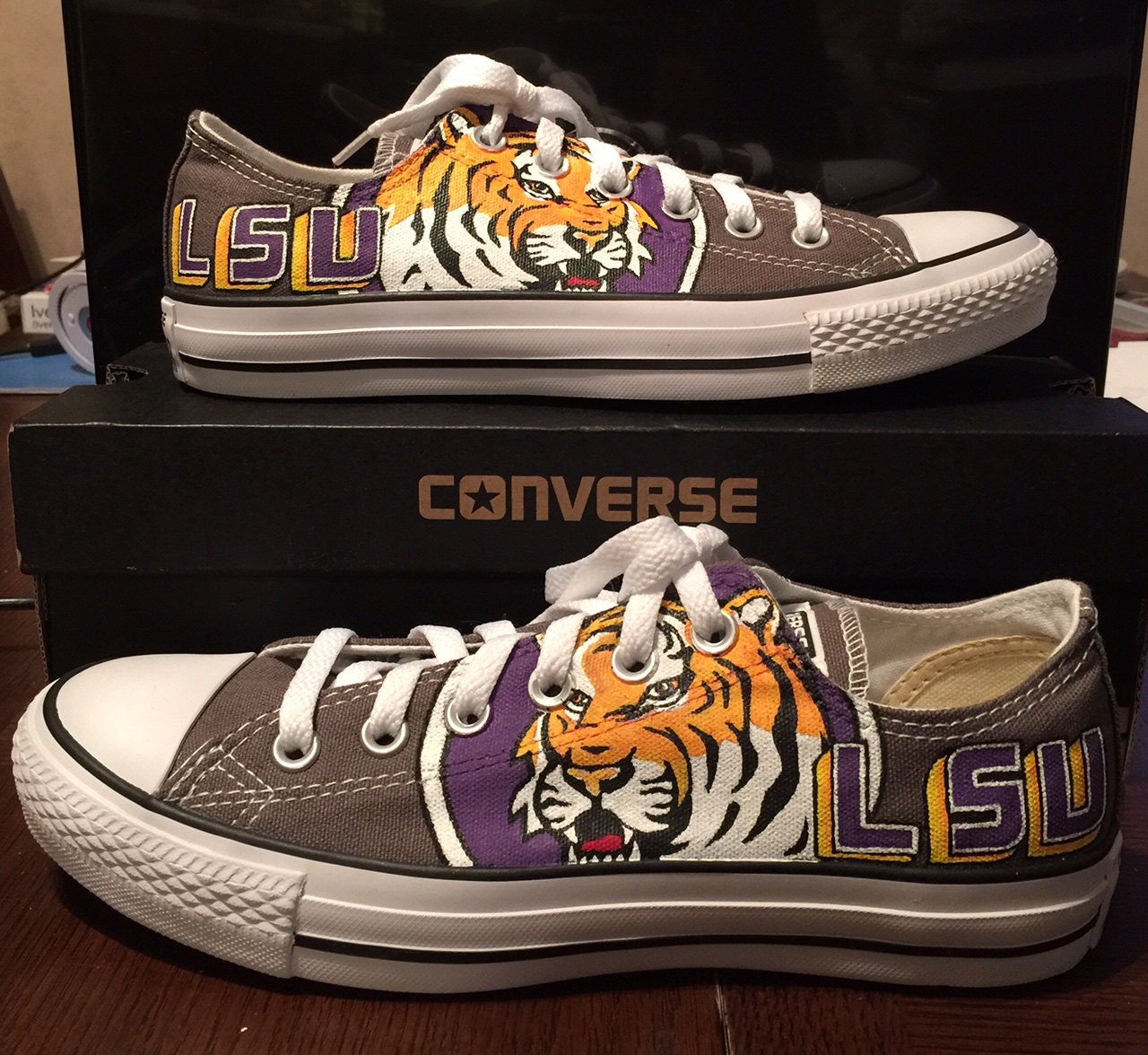 lsu vans shoes